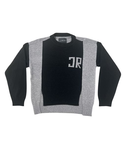 Maglia JR RICHMOND | RBA25101MAGRIGIO NERO